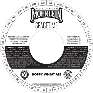 Christian Moerlein Spacetime Hoppy Wheat Ale May 2017