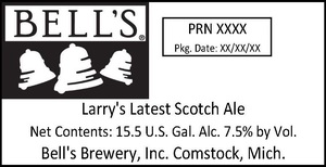 Bell's Larry's Latest Scotch Ale May 2017