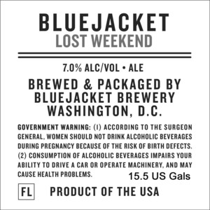 Blue Jacket Lost Weekend May 2017