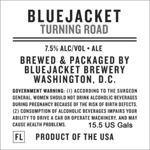 Blue Jacket Turning Road May 2017