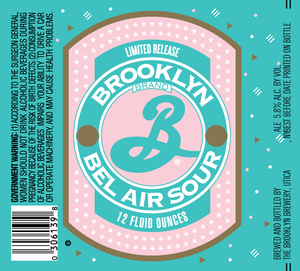Brooklyn Bel Air Sour May 2017