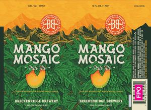 Breckenridge Brewery Mango Mosaic Pale Ale