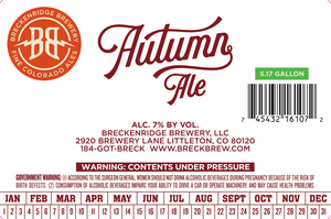 Breckenridge Brewery Autumn Ale