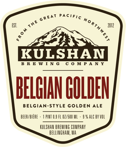 Kulshan Brewing Co. Belgian-style Golden Ale May 2017