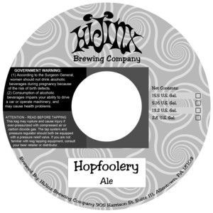 Hijinx Brewing Company Hopfoolery May 2017