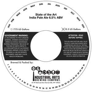 Industrial Arts Brewing Company State Of The Art May 2017
