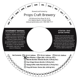 Props Craft Brewery May 2017