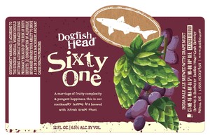 Dogfish Head Sixty One