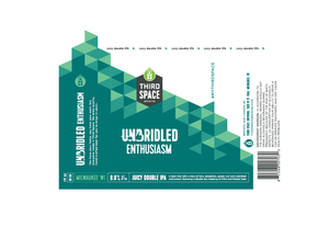 Third Space Brewing Unbridled Enthusiasm May 2017