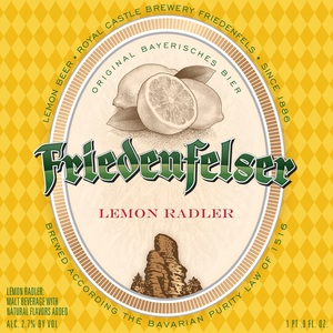Friedenfelser Lemon Radler