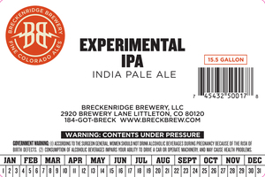 Breckenridge Brewery Experimental IPA
