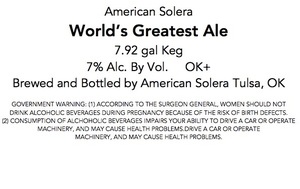 American Solera World's Greatest