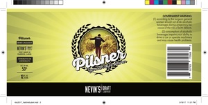 Nevin's Brewing Company Pilsner May 2017