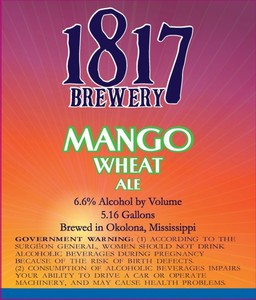 1817 Brewery May 2017