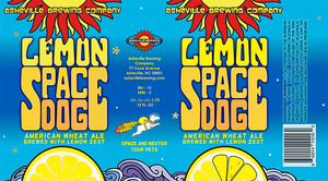 Asheville Brewing Co Lemon Space Dog