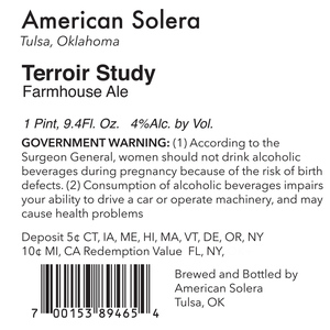 American Solera Terroir June 2017