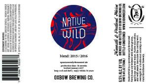 Oxbow Brewing Company Native/wild June 2017