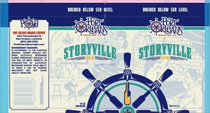Port Orleans Brewing Company Storyville IPA June 2017