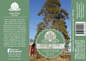 Lone Pine Pilsner July 2017