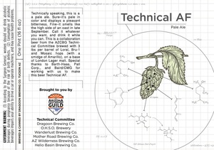 Dragoon Brewing Company Technical Af June 2017