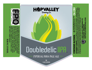 Hop Valley Brewing Co. Doubledelic Iipa