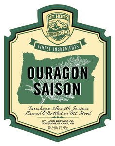 Mt. Hood Brewing Co. Ouragon Saison