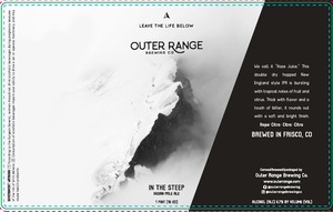 Outer Range Brewing Co. June 2017