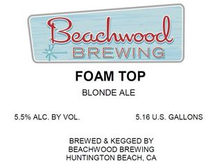 Beachwood Brewing Foam Top