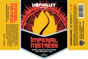 Hop Valley Brewing Co. Imperial Mistress