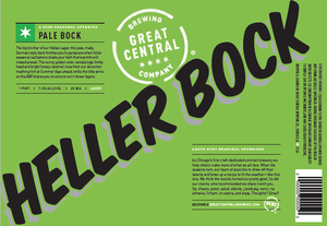 Great Central Brewing Company Heller Bock