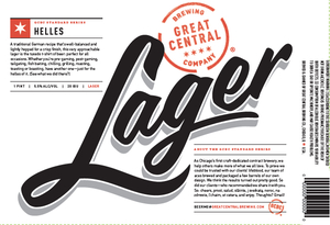 Great Central Brewing Company Helles Lager