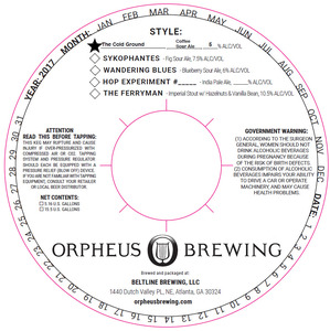 Orpheus Brewing The Cold Ground