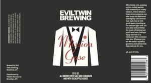 Evil Twin Brewing Mission Gose June 2017