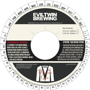 Evil Twin Brewing Mission Gose June 2017