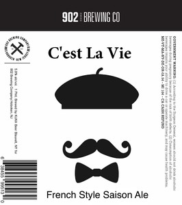 902 Brewing Company C'est La Vie June 2017