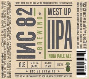 West Up Iipa India Pale Ale June 2017