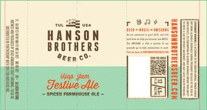 Hanson Brothers Beer Co. Hop Jam Festive Ale June 2017