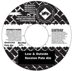 Dead Armadillo Craft Brewing Low & Outside
