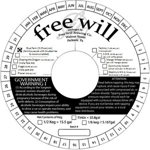 Free Will Blue Farm June 2017