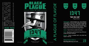Black Plague Brewing 1347 India Pale Ale