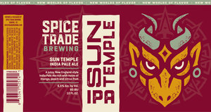 Spice Trade Brewing Sun Temple IPA June 2017