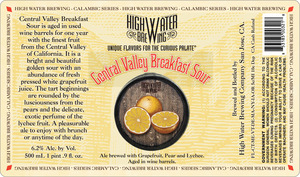 High Water Brewing Central Valley Breakfast Sour