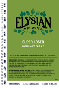 Elysian Brewing Company Super Loser June 2017