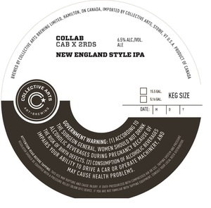 Collective Arts Collab New England Style IPA June 2017