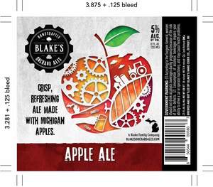 Blake's Orchard Ales June 2017