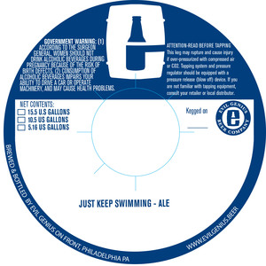 Evil Genius Beer Company Just Keep Swimming June 2017