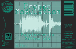 Blue Island Beer Company Proper Modulation June 2017