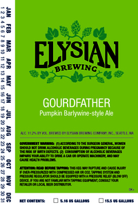 Elysian Brewing Company Gourdfather July 2017