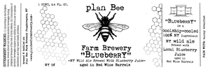 Plan Bee Farm Brewery Blueberry June 2017