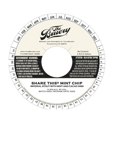 The Bruery Share This Mint Chip July 2017